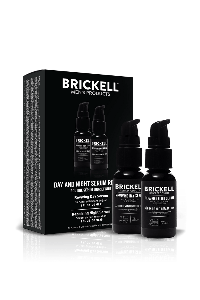 Brickell Day and Night Serum Routine