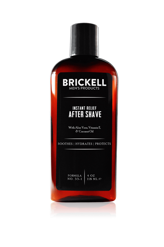Brickell Instant Relief Men's Aftershave 4 oz