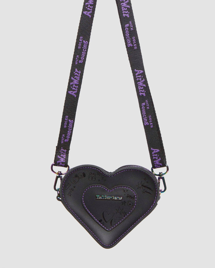 BT21 Mini Heart Leather Bag