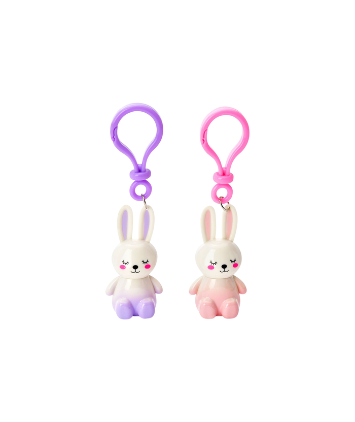 Bunny Besties Lip Gloss Key Chain Accessories iScream
