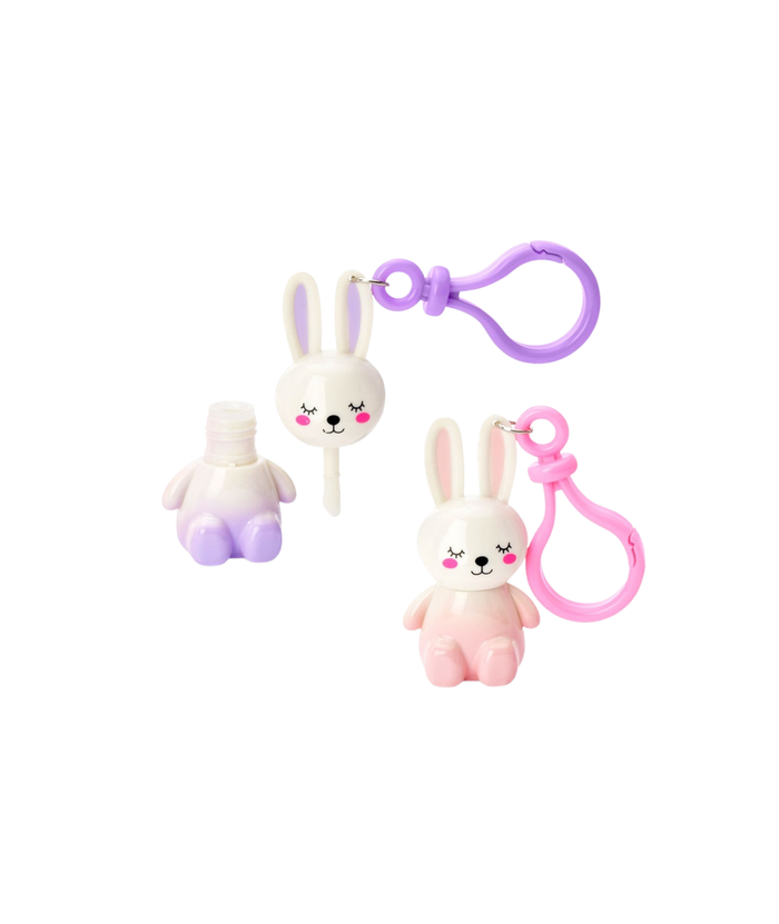 Bunny Besties Lip Gloss Key Chain Accessories iScream