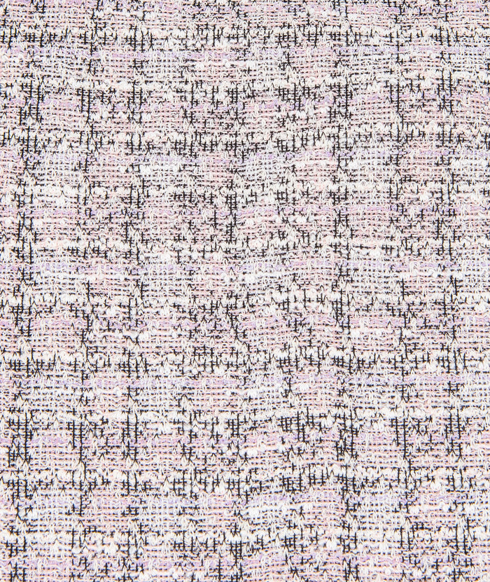 By Debra Girls Cara Pink/Black/White Boucle Straight Strap Dress Girls Special Dresses By Debra