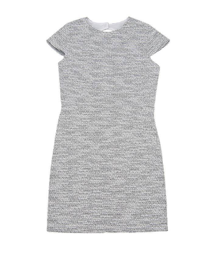 By Debra Girls Deb Black/White Boucle Keyhole Back Sheath Dress Girls Special Dresses By Debra Black Y/XS (6X)
