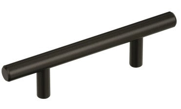 Cabinet Pull , 5" , Round , Matte Black , (10-Pack)