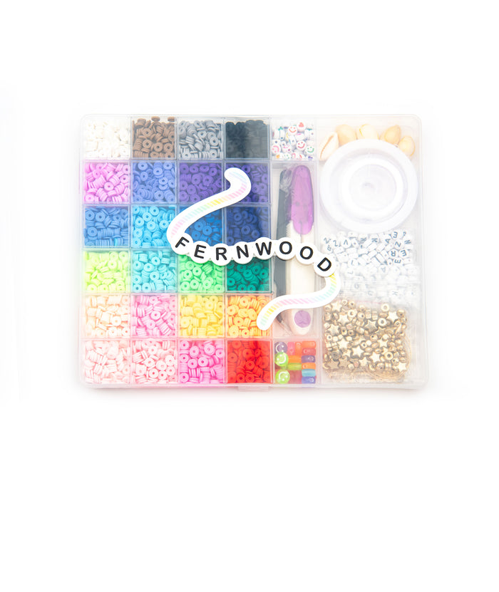 Camp Name Bead Kit Distressed/seasonal accessories A Wink and a Nod Multi Fernwood