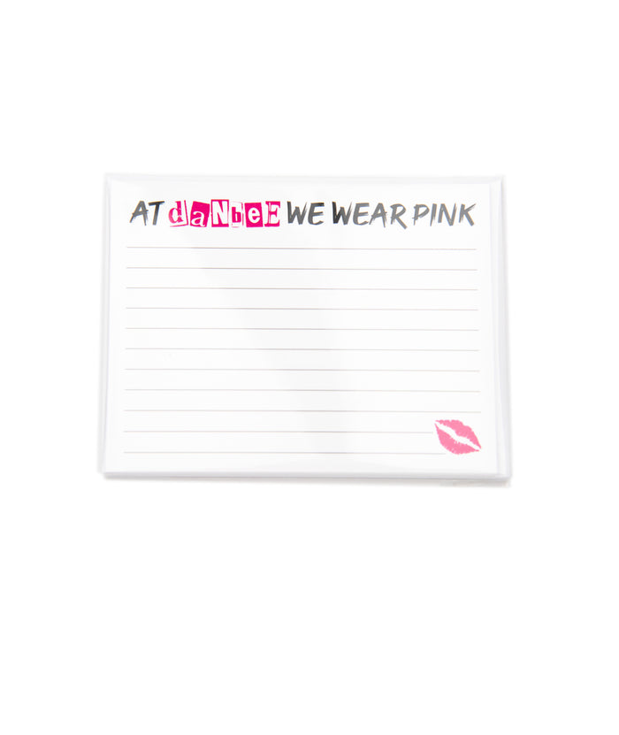 Camp Name Mean Girl Lined Notecards Pack of 8 Distressed/seasonal accessories A Wink and a Nod Multi Danbee