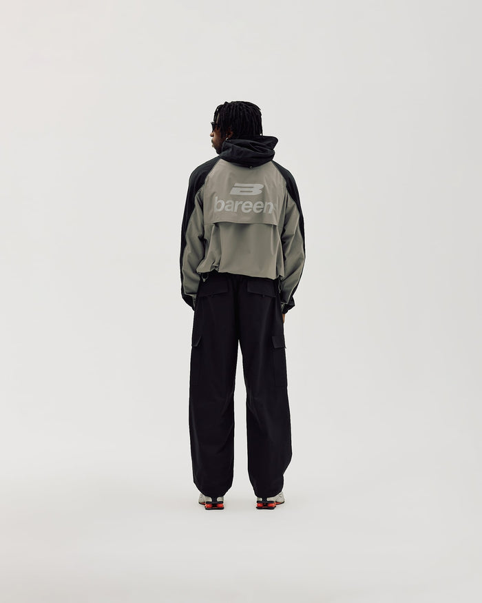 Cargo Pants Parachute, Men - Black