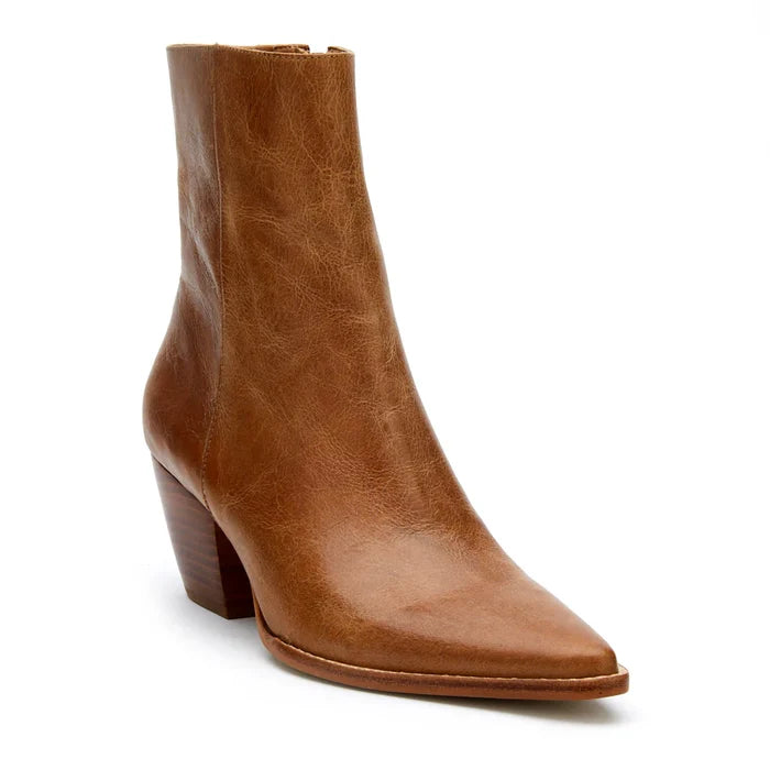 Caty Ankle Boot- Vintage Tan