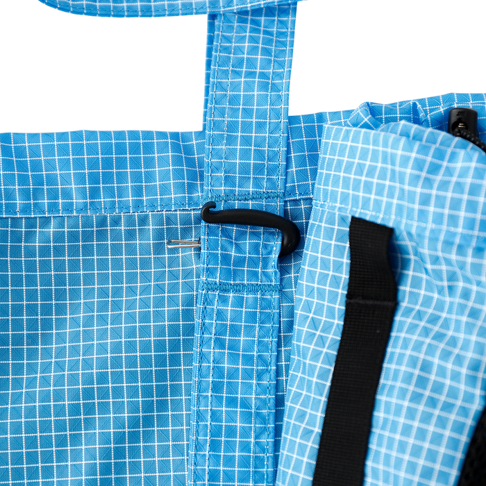 cayl, tote bag, blue.
