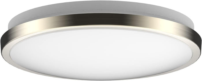 Ceiling Light , 10" , Flushmount , Dimmable , Brushed Nickel