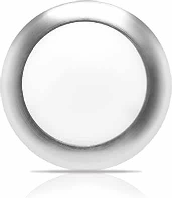 Ceiling Light , 6" , Puck , Brushed Nickel