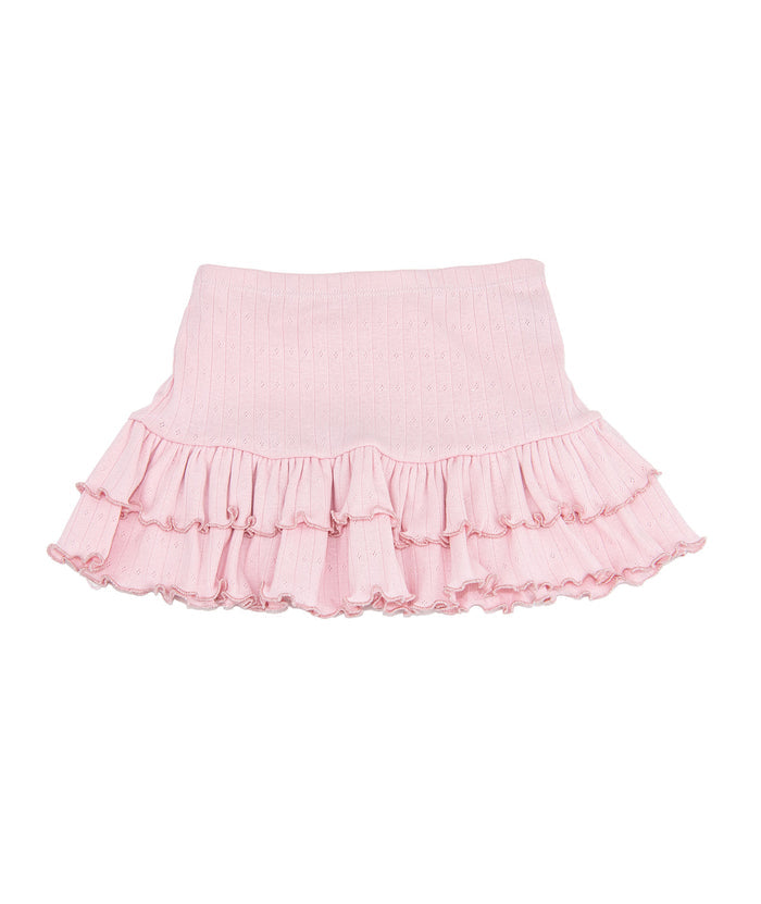 Cheryl Creations Girls Kiki Pointelle Skirt Distressed/seasonal girls Cheryl Creations