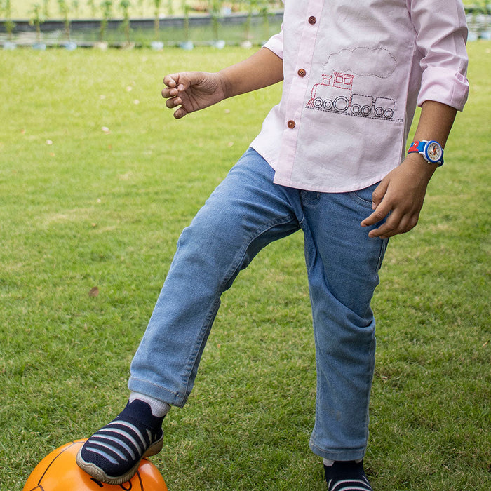 Chuk Chuk Embroidered Formal Shirt - Light Pink (1-8 Years)