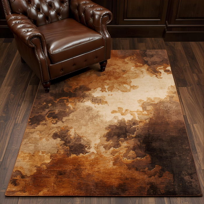 Cigar Lounge Area Rug