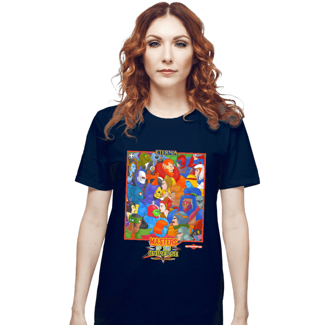 Secret_Shirts T-Shirts, Unisex / Small / Navy Clash Of Eternia