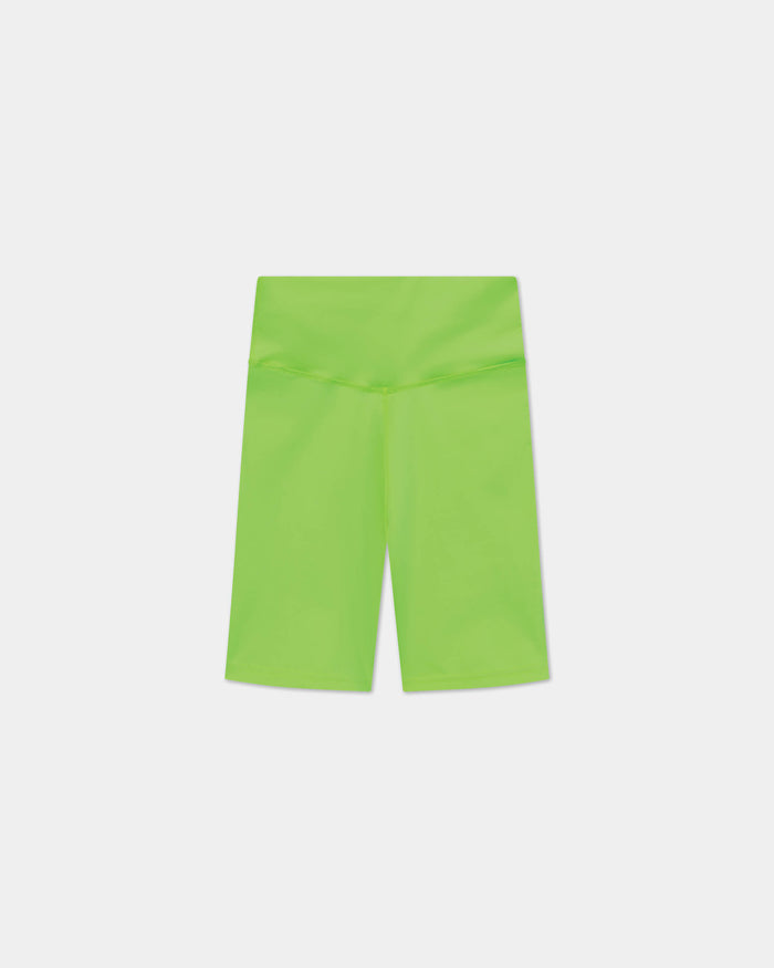 Classic Bike Shorts, Women - Neon Green