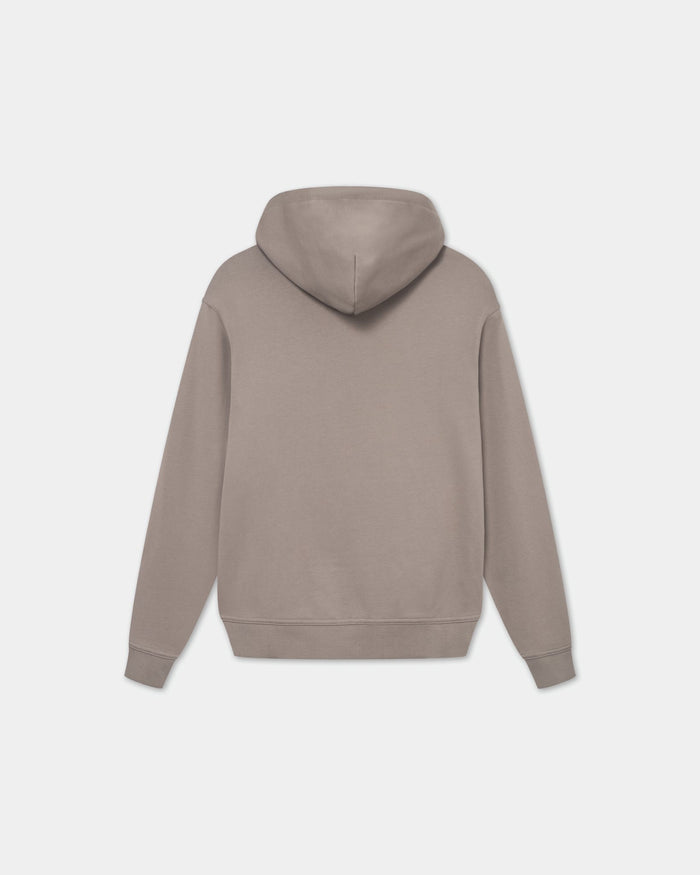 Classic Logo Zip Hoodie, Men - Mocha
