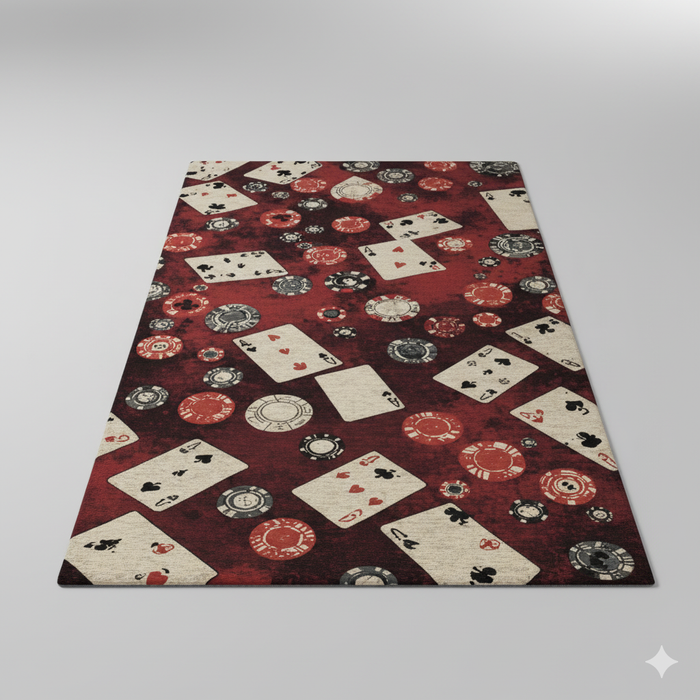 Classic Poker Area Rug