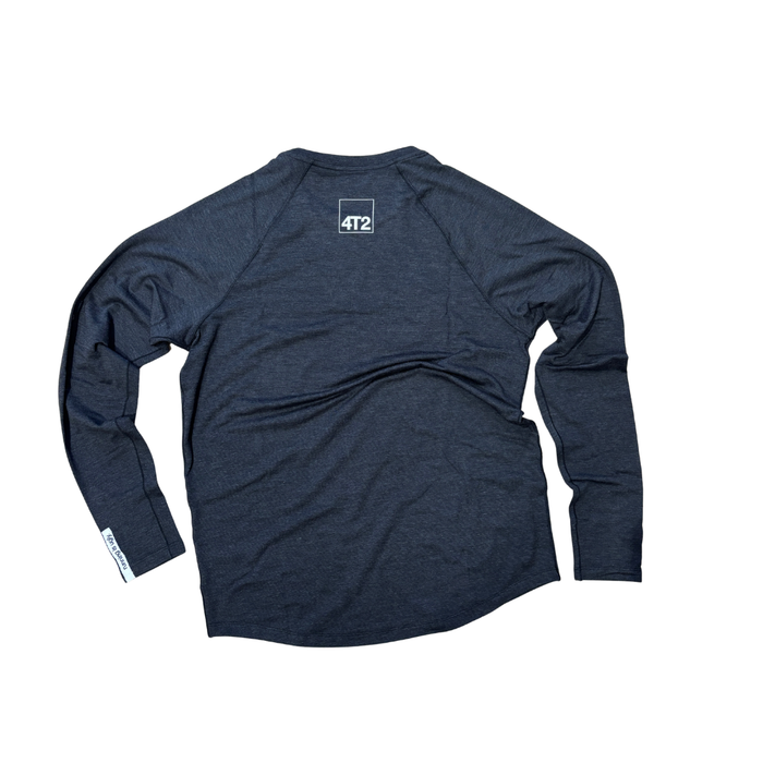 classic thermo longsleeve, charcoal.