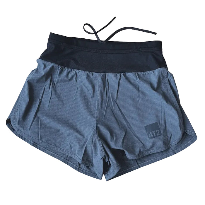 classic womens microperf short 3" get lost, grey.