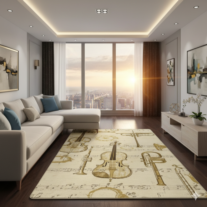 Classical Symphony Area Rug