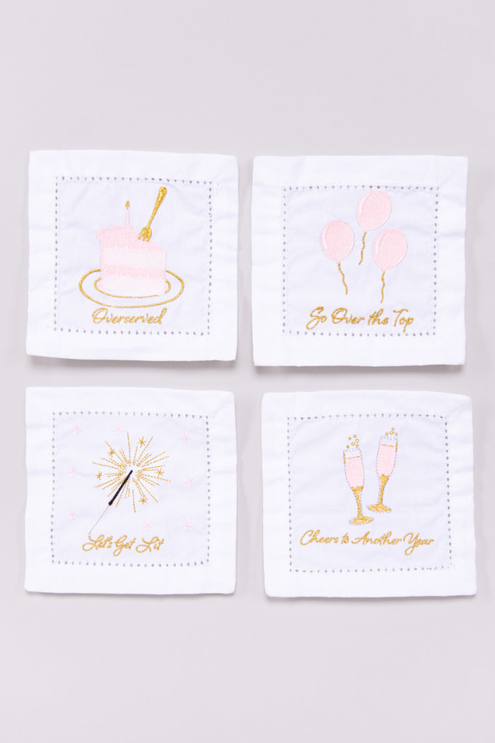 Cloth Napkin Set-Birthday Girl