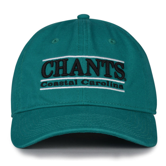 Coastal Carolina Chanticleers Dad Cap - Teal Green, product view