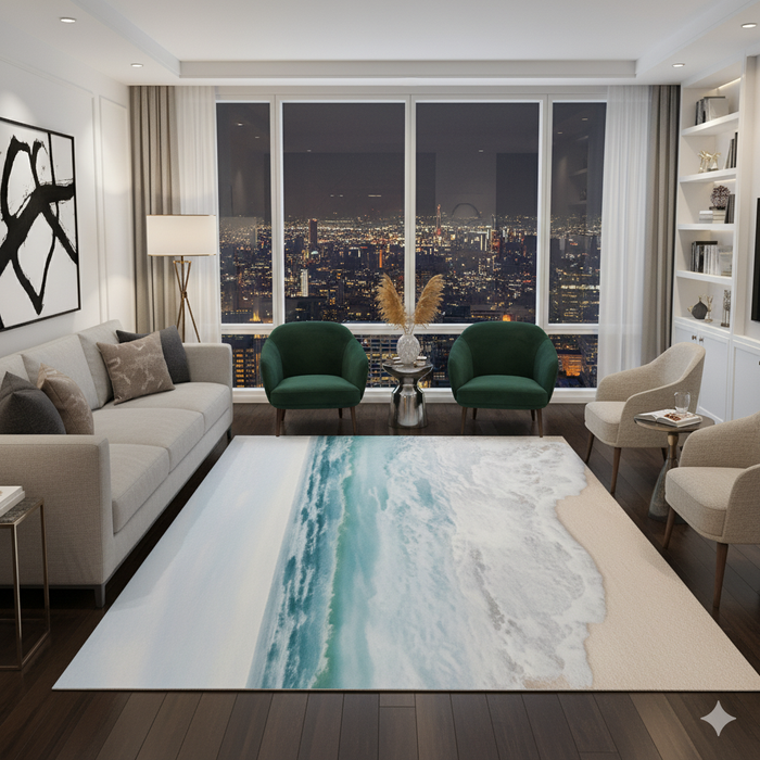 Coastal Horizon Area Rug