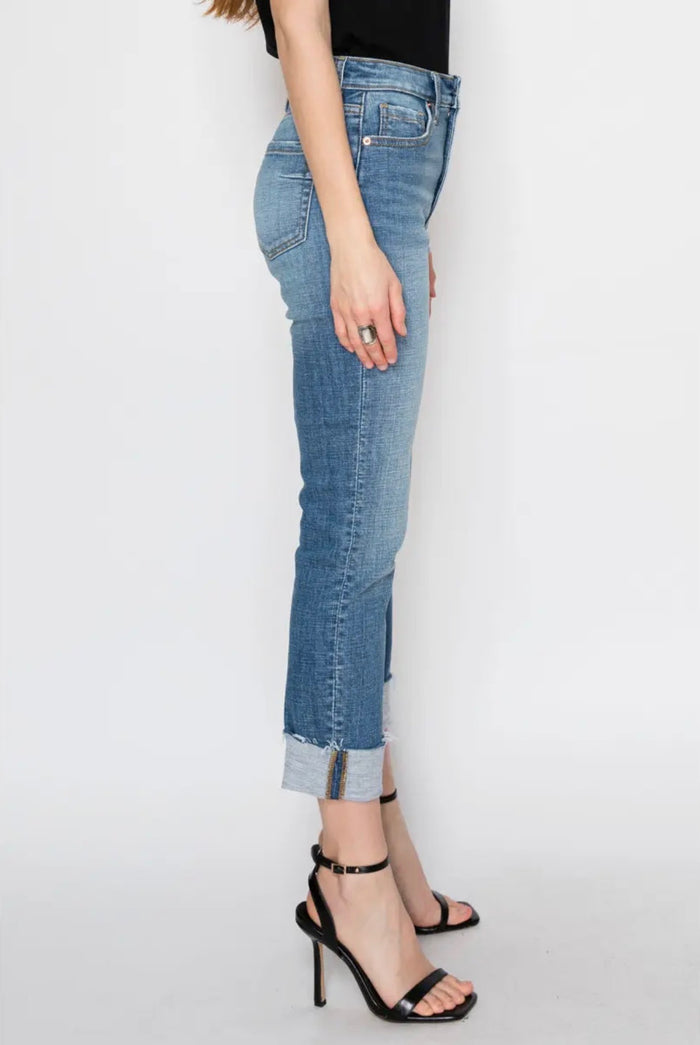 Colette Tummy Control High Rise Straight Leg Jeans