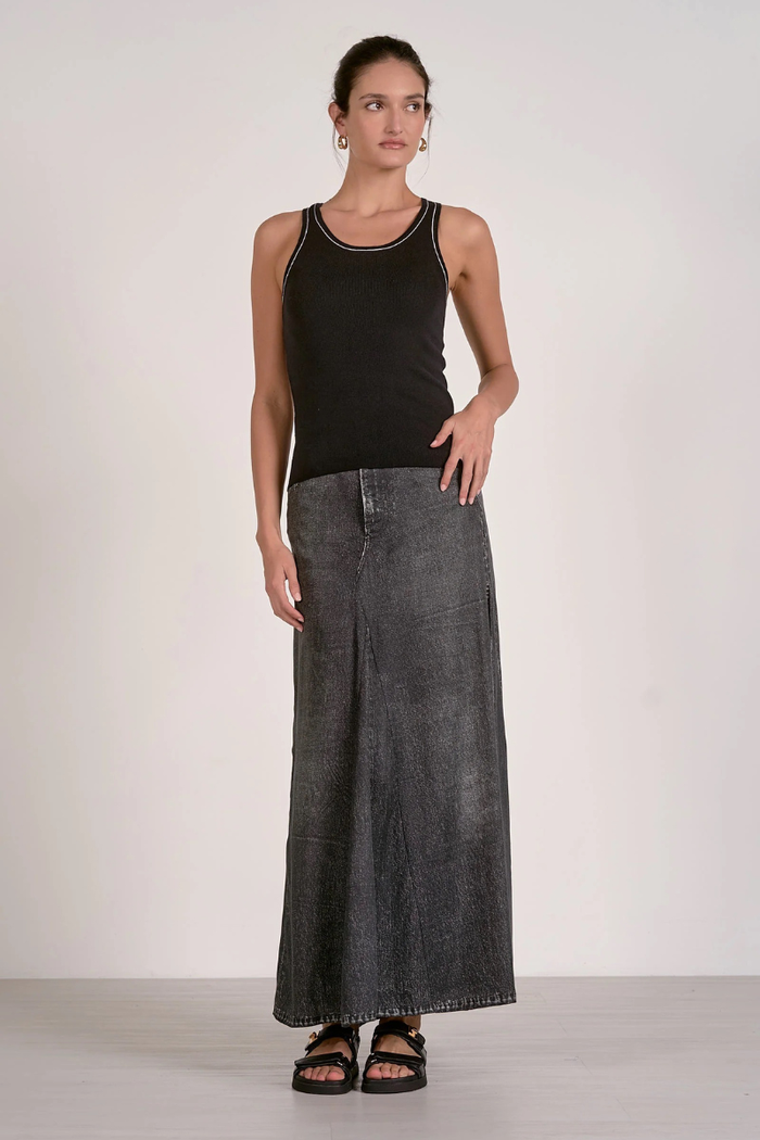 Contrast Stitch Tank Top - FINAL SALE