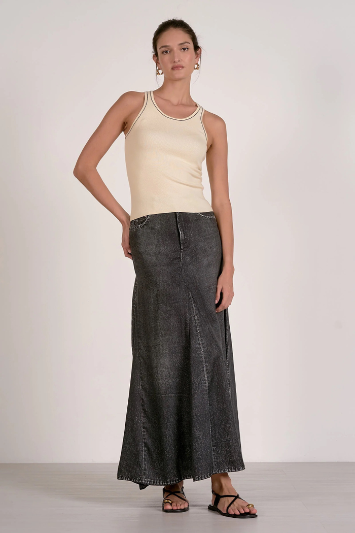 Contrast Stitch Tank Top - FINAL SALE