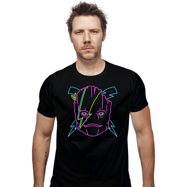Secret_Shirts Fitted Shirts, Mens / Small / Black Cosmic Tree