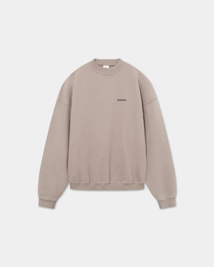Crewneck Oversize, Women - Logo 2.0 - Mocha