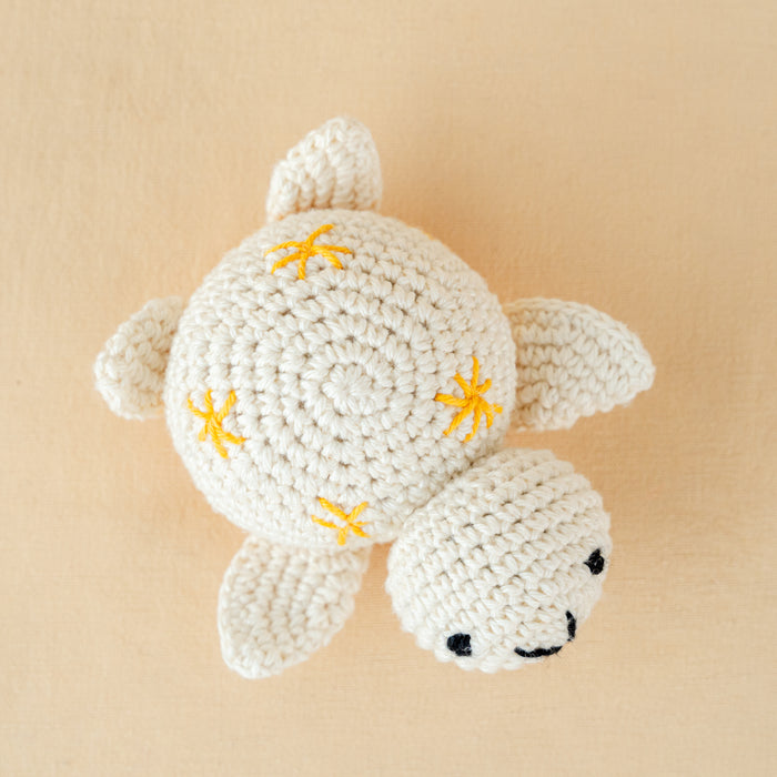 Crochet Turtle Rattle (All Ages)