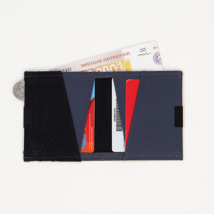 Deep Blue Square Wallet