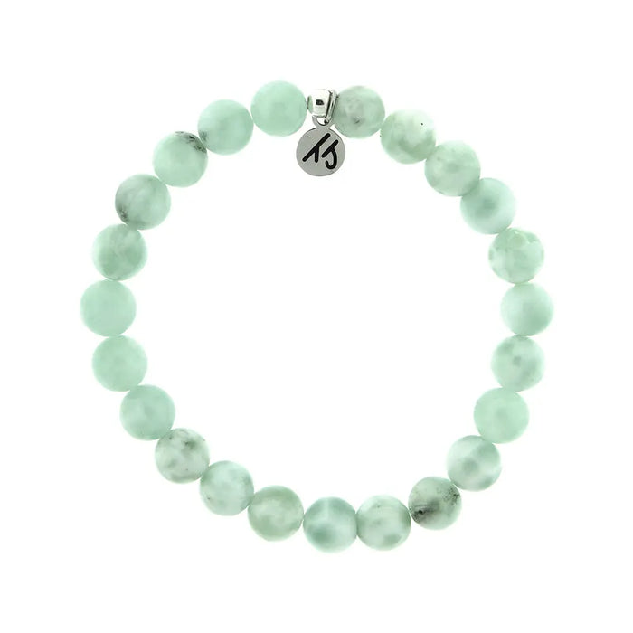 Defining Bracelet- Divinity Bracelet with Green Angelite Gemstones