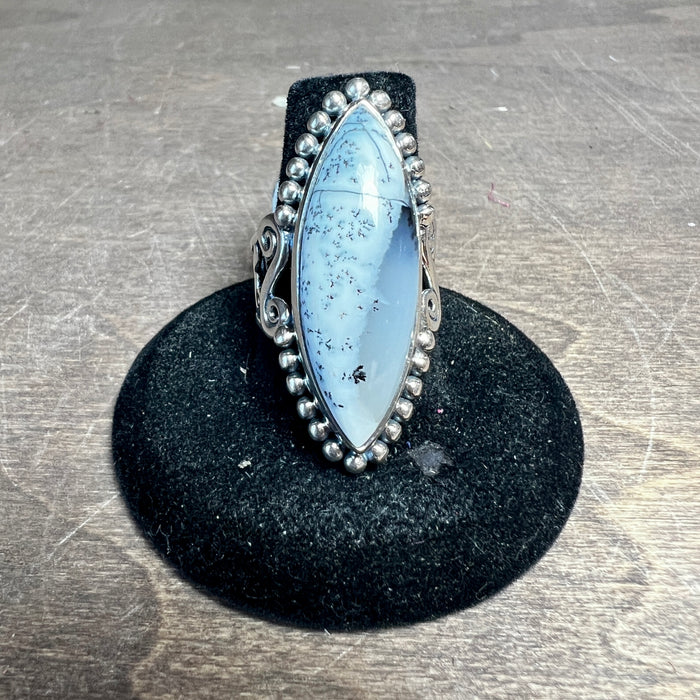 Dendritic Agate Ring