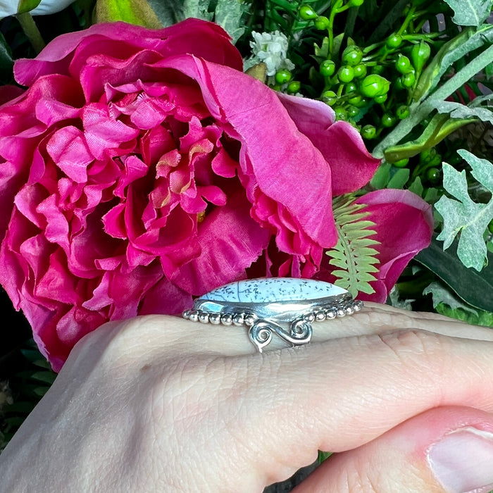 Dendritic Agate Ring