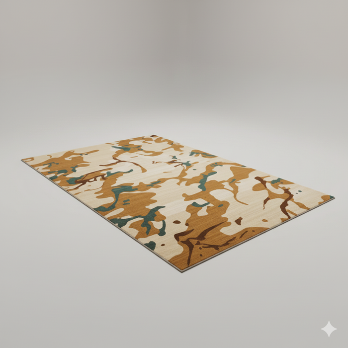 Desert Sand Camo Area Rug