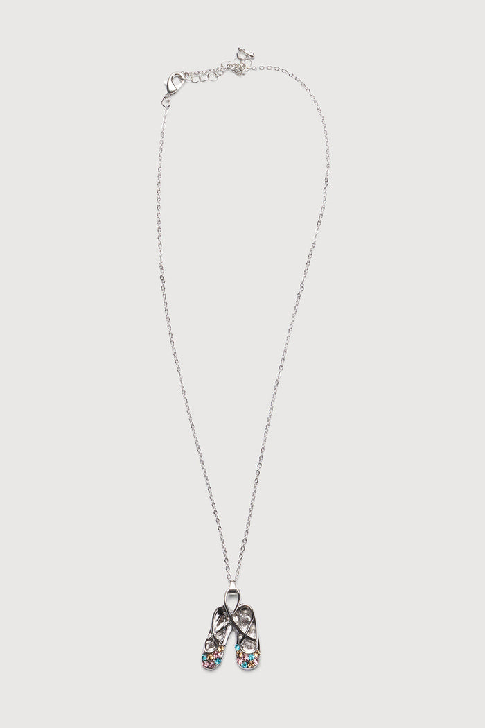 Diamante Ballet Shoe Necklace - BLOCH EU