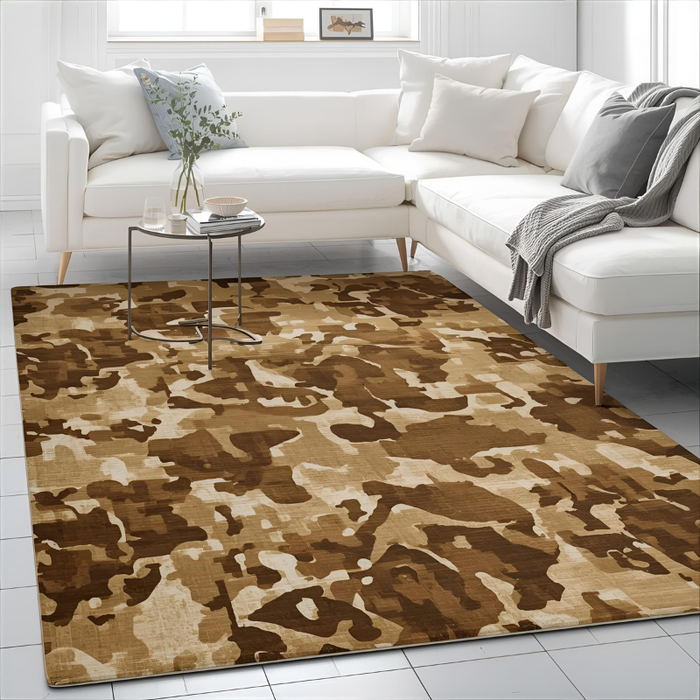 Digital Desert Area Rug