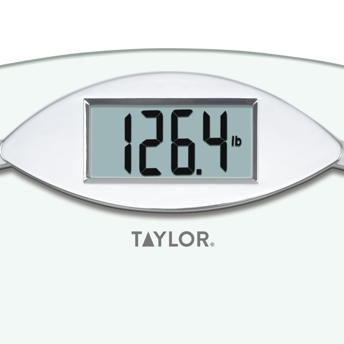 Digital Glass Chrome Bathroom Scale