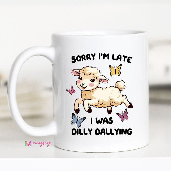 Dilly Dallying Ceramic Mug