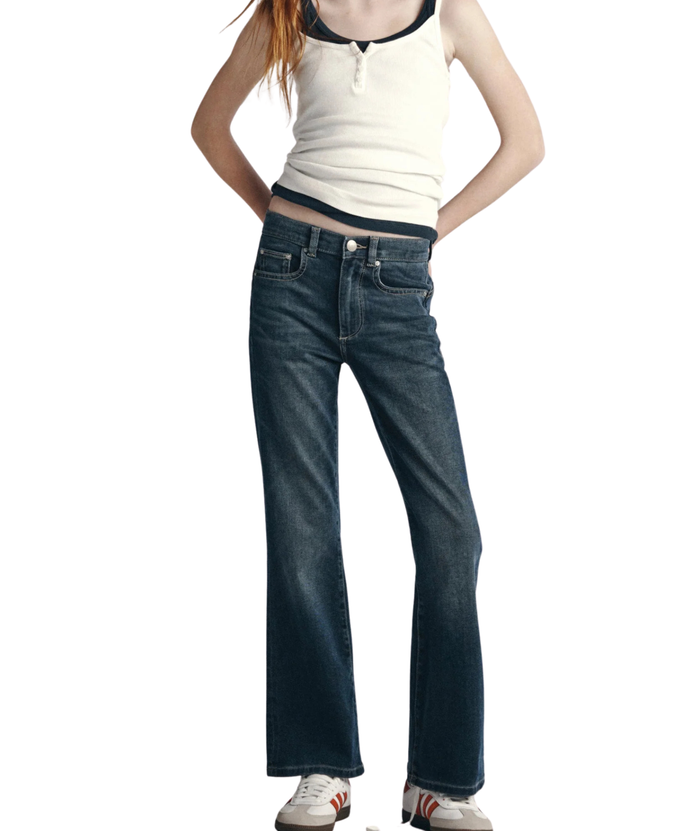 DL1961 Girls Cleo Nightlight Boot Cut Jeans Girls Denim DL1961