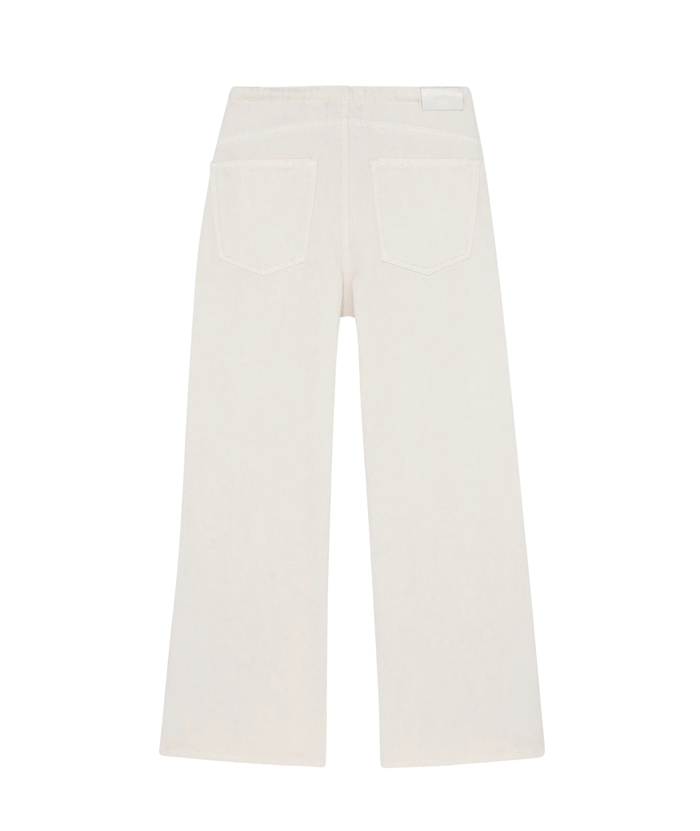 DL1961 Girls Frankie Lace Sugar Cookie Aura Low Slung Wide Leg Jeans Girls Denim DL1961