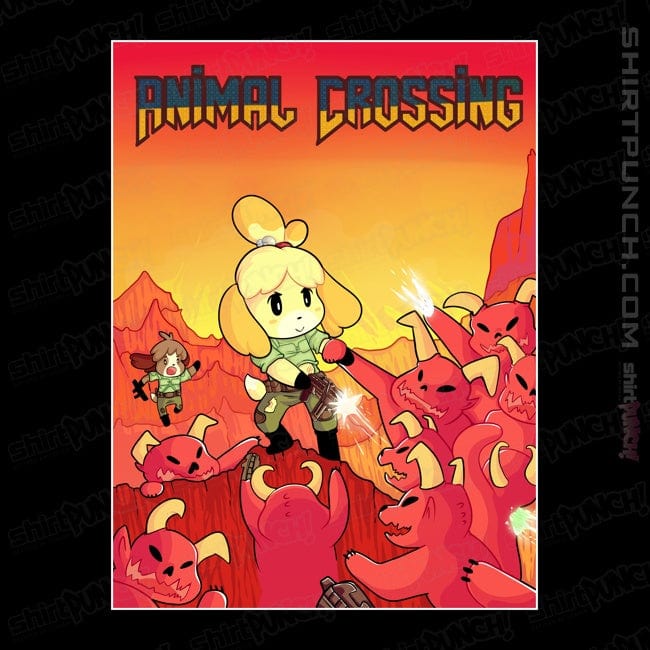 Secret_Shirts Magnets / 3"x3" / Black Doom Crossing!