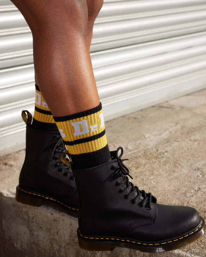Dr. Martens Logo Cotton Blend Athletic Socks