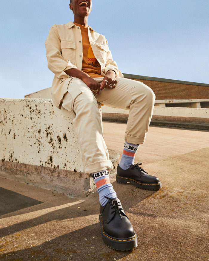 Dr. Martens Logo Cotton Blend Athletic Socks