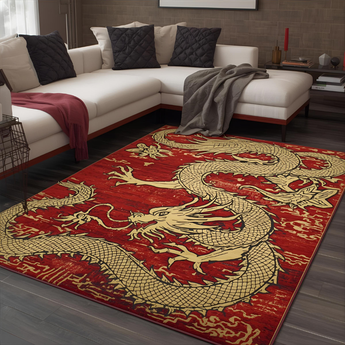 Dragon Harmony Area Rug