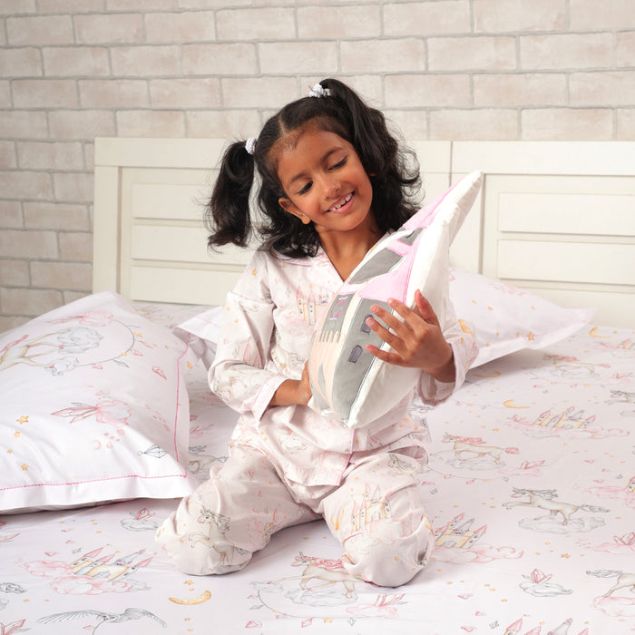 Dream a Little Dream Night Suit (Pink) (1-11 Years)